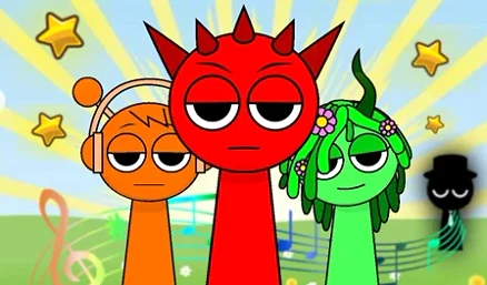 Sprunki - color puzzle - Play free online Arcade game