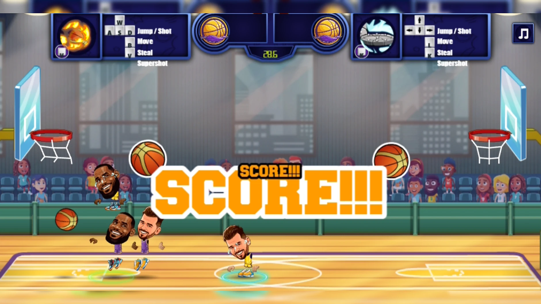 Basketball Stars Action - Game screenshot