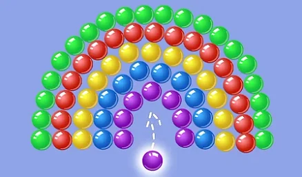 Bubble Shooter Relaxing Gameplay - Game screenshot