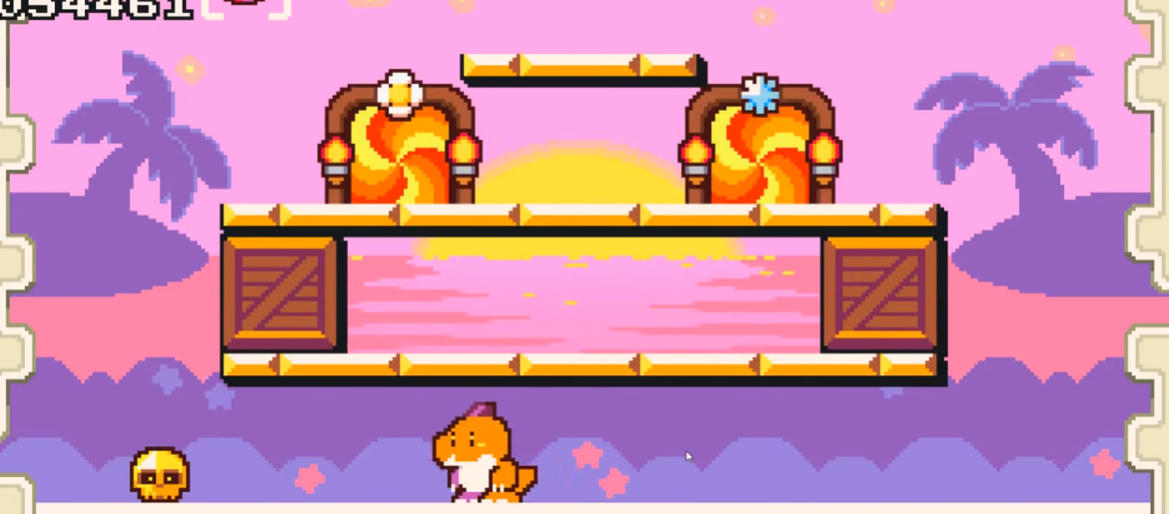 Dino Quake Action - Game screenshot