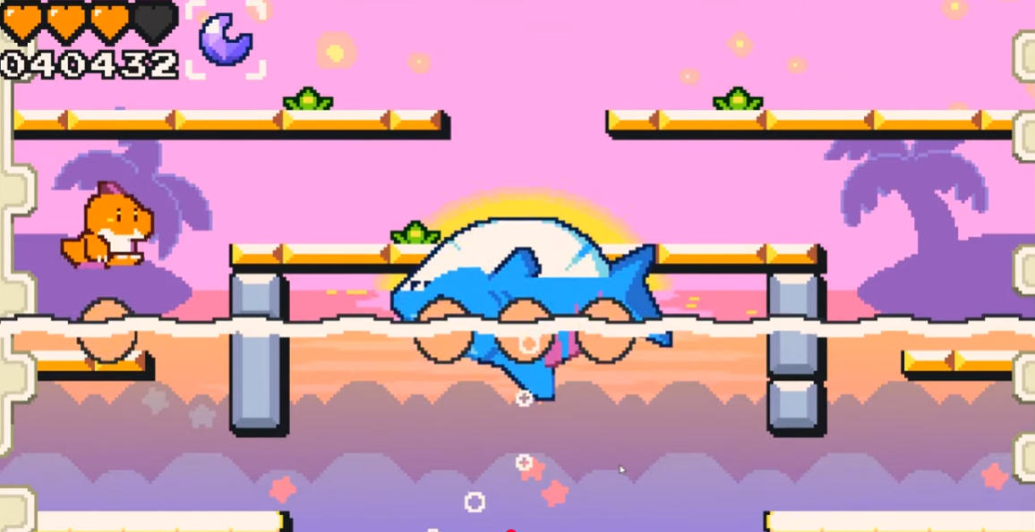 Dino Quake Gold - Game screenshot