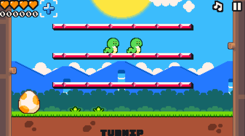 Dino Quake Win - Game screenshot