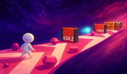 Rush In Space Magic Cards Gameplay - Game screenshot