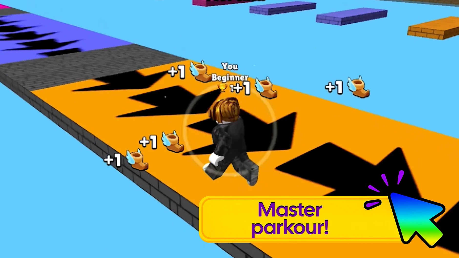 Speed Per Click Obby Action - Game screenshot