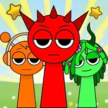 Sprunki Color Puzzle Action Sprunki Color Puzzle Action - Game screenshot