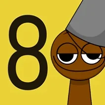 Sprunki Exit 8 Action Sprunki Exit 8 Action - Game screenshot